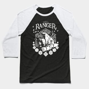 RPG Class Series: Ranger - White Version Baseball T-Shirt